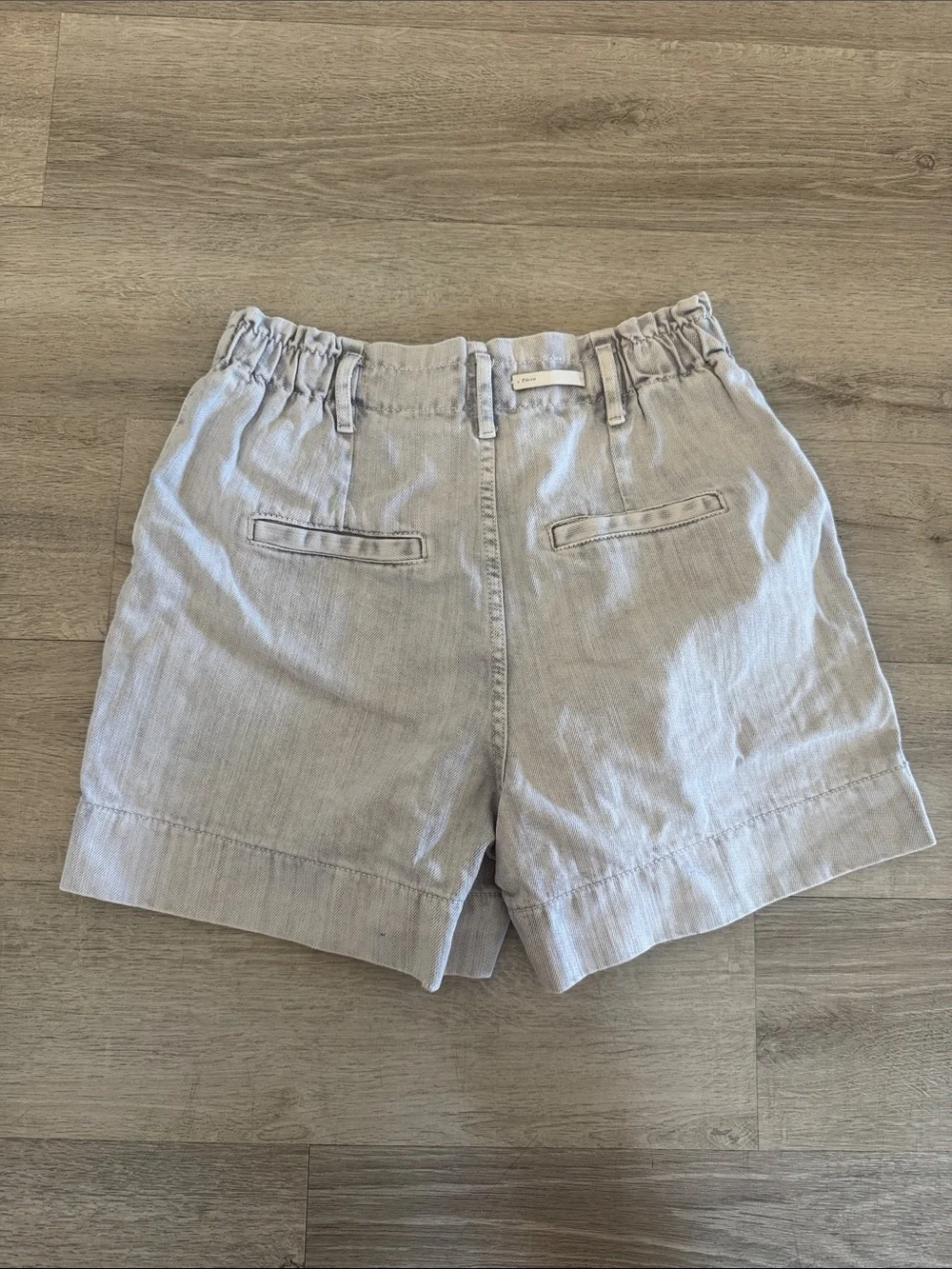 Anthropologie Pilcro Ultra High Rise Acid Wash Denim Shorts 26 Slim Boyfriend - Picture 4 of 12